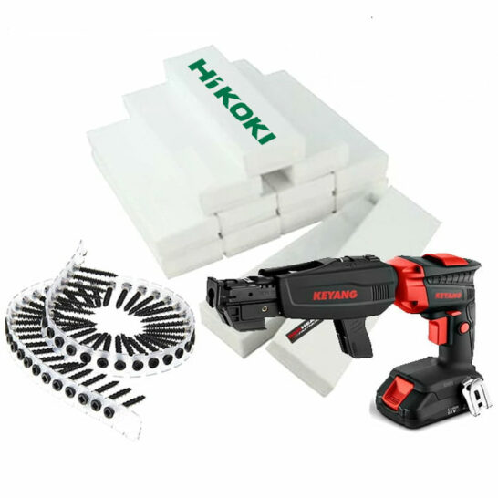 Accu gipsplaatschroefmachine ASD1800L Keyang + HiKOKI