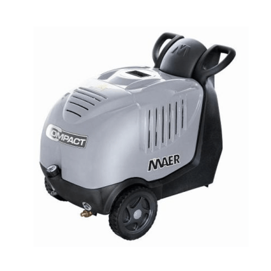 MAER Compact 150/9 Warm water hogedrukreiniger Interpump 230V MAER Compact 150/9 Warm water hogedrukreiniger Interpump 230V
