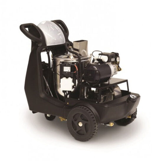 Compacte warmwater hogedrukreiniger HD Compact binnenzijde hdvandijk