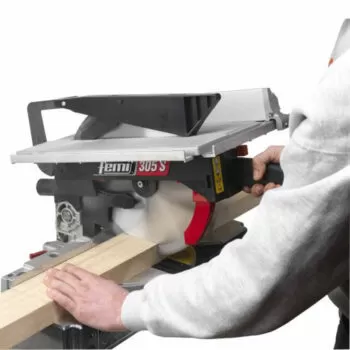 Femi 305S Afkortzaag/verstekzaagmachine met boventafel - 1400W - 230V - Afbeelding 4