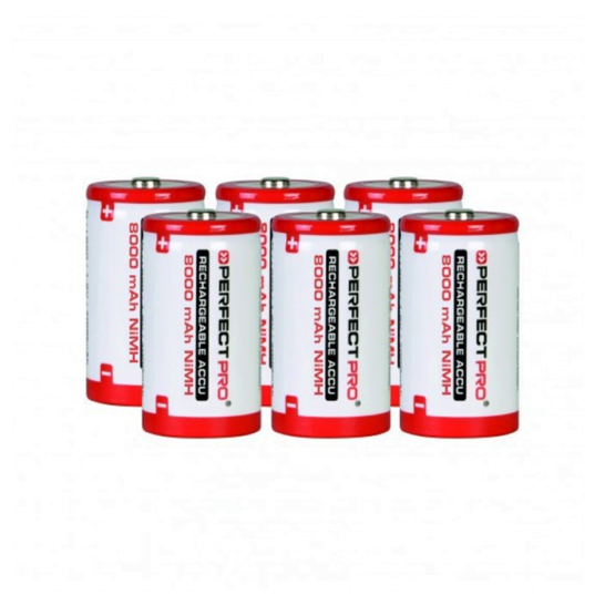 Perfectpro PP-D6 Oplaadbare batterij D 8000 mAh