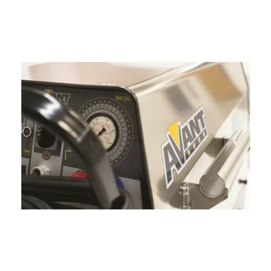 Warm water hogedrukreiniger HD Avant Industrieel lanshouder RVS hdvandijk