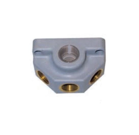 Girair Muurplaat PVR 2 of 3-weg