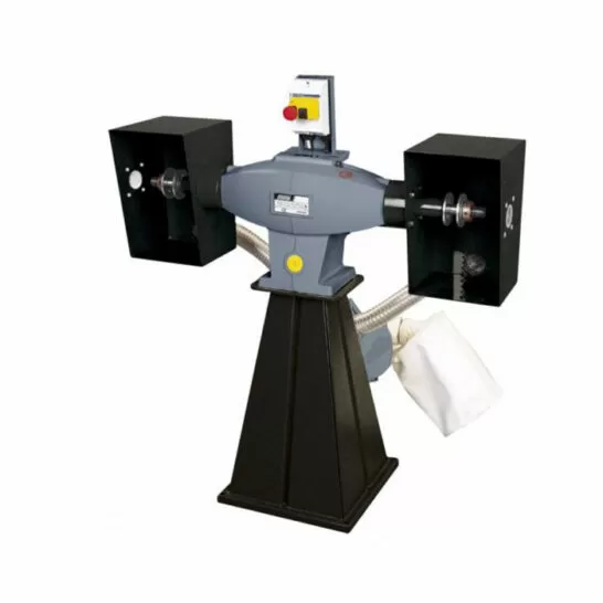 Femi 204 Werkbankpolijstmachine industrial incl. afzuiging - 850W - 400V