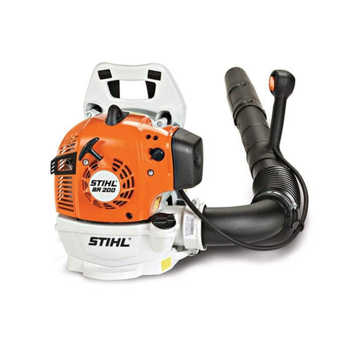 Gebruikt Stihl BR 350 ruggedragen benzine bladblazer Gebruikt Stihl BR 350 ruggedragen benzine bladblazer
