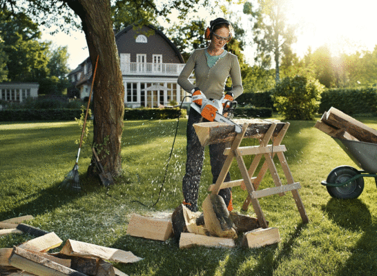 Stihl MS 141 CQ actie