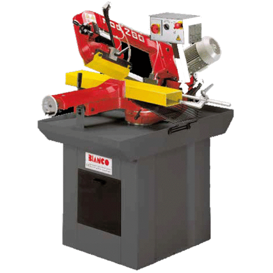 Bianco 280M 60° Bandzaagmachine handbediend 260 mm 0.5-1.1kW 400V Bianco 280M 60° Bandzaagmachine handbediend 260 mm 0.5-1.1kW 400V