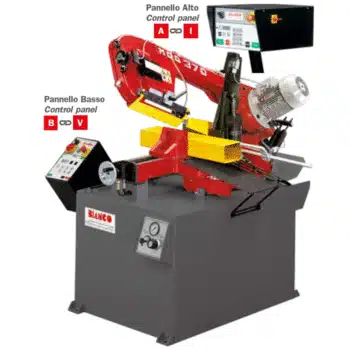Bianco 370 SAE 60° Bandzaagmachine semi-automatisch 370 mm 0.9-1.5kW 400V