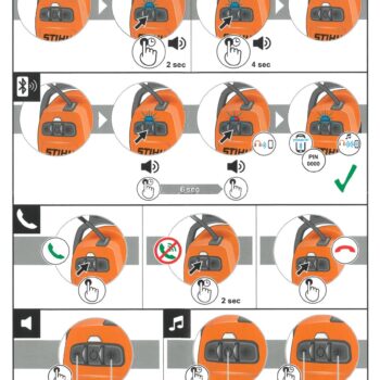 STIHL DYNAMIC BT Gehoorbeschermer met Bluetooth - Afbeelding 9