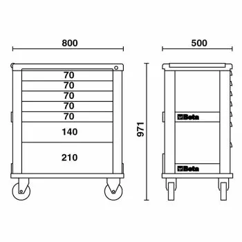 Beta C39 7 Gereedschapswagen afb3