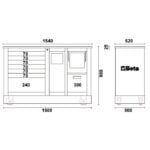Beta C39SM Gereedschapswagen afb4