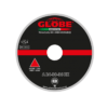 Globe G0123 Afbraamschijf - verzonken center - 125 x 6.5 x 22.2mm - A24-30-36-R - ijzer & staal - 25 stuks