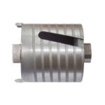 Baier titanium-dozenboor 68/82mm afzuiging zijkant t.b.v. diverse Baier machines