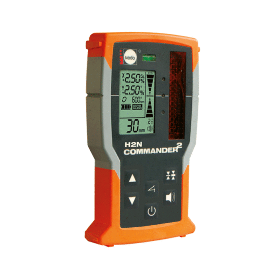 Nedo COMMANDER2 H2N laserontvanger - mm-display