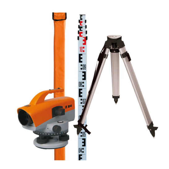 Nedo Z24 Waterpasinstrument 24-voudig - Set