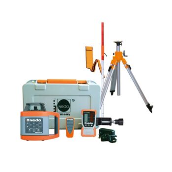 Nedo Sirius 1 HV Set 2 Rotatielaser met ACCEPTOR2 - Laserklasse 3R