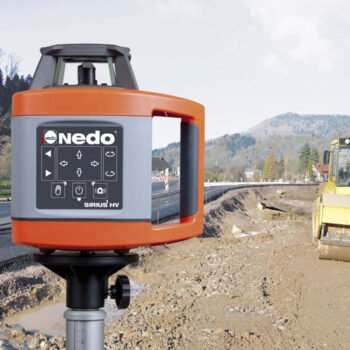 Nedo Sirius 1 HV Set 2 Rotatielaser met ACCEPTOR2 - Laserklasse 3R - Afbeelding 3