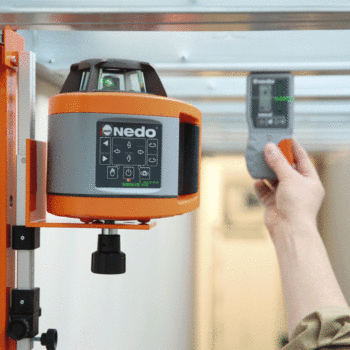 Nedo Sirius 1 HV green Rotatielaser met ACCEPTORgreen - Laserklasse 3R - Afbeelding 3