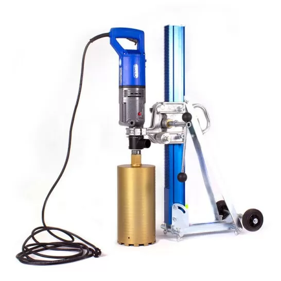 diamantboormachine met statief