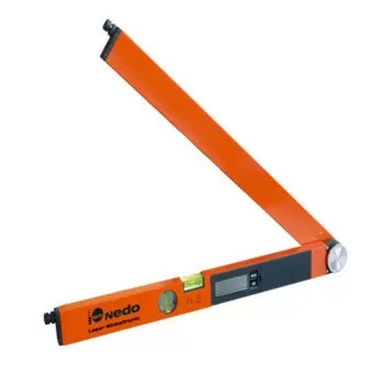 Nedo LaserWinkeltronic hoekmeter - 1/2 lasers - tot 360°.