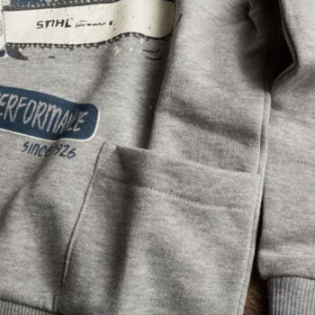 STIHL Hoodie Cool stuff - Grijs - Afbeelding 3