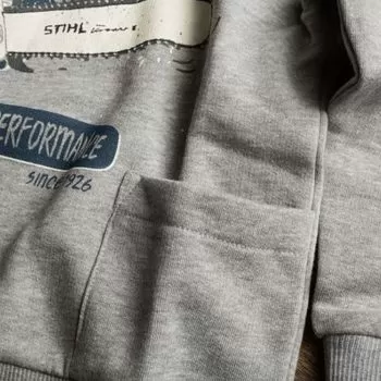 STIHL Hoodie Cool stuff - Grijs - Afbeelding 3