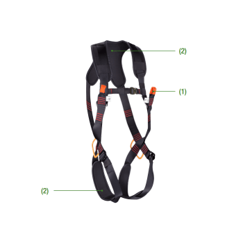 Harnasgordel Climax Veleta Plus