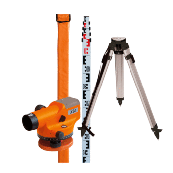 Nedo X24 Waterpasinstrument 24-voudig - Set