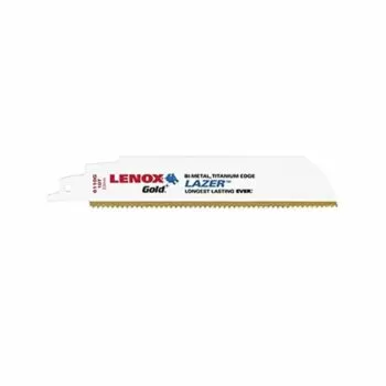Lenox Gold Power Arc Reciprozaagblad - Metaal - 10 TPI - 6110G/9110G/12114G