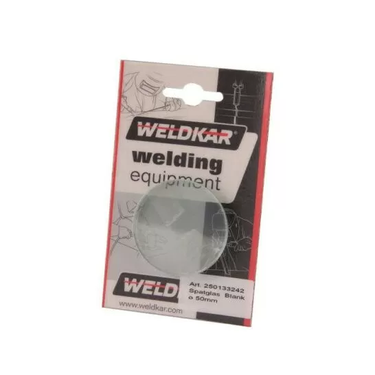 Weldkar Blister Spatglas Blank - Ø 50 mm