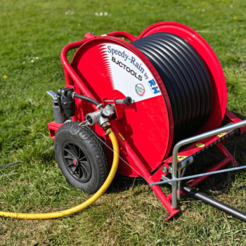 Professionele Speedy-Rain 300 tuinslanghaspel – automatische beregeningsoplossing bij BJC Tools