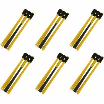 Kwern Borstelset - Poly / Staal t.b.v. Roadsweeper kop 6x3 - 300mm