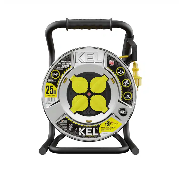 Plastrol 3x1.5mm² Neopreen Kabelhaspel 230V IP44 25M