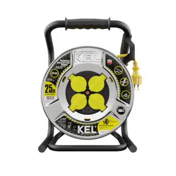 Plastrol 3x2.5mm² Neopreen Kabelhaspel 230V IP44 25M