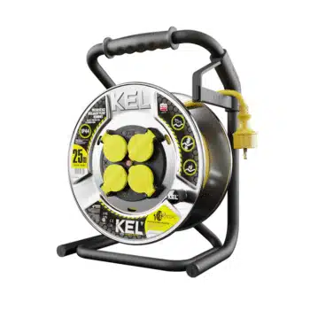 Plastrol 3x2.5mm² Neopreen Kabelhaspel 230V IP44 25M - Afbeelding 7