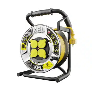 Plastrol 3x2.5mm² Neopreen Kabelhaspel 230V IP44 40M - Afbeelding 7