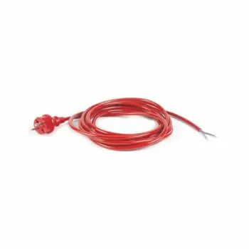 Plastrol 2x1.0mm² Aansluitsnoer PUR Rood 5/10M - Afbeelding 3