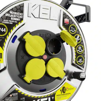 Plastrol 3x2.5mm² Kabelhaspel PUR 230V IP44 25M - Afbeelding 7