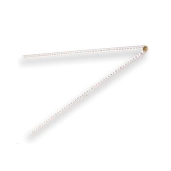 Hultafors Duimstok glasfiber wit - 100 cm - Afbeelding 4