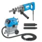 Diamant droogboormachine ACTIESET met stofzuiger en 2 diamantboren BDB825 + BSS606L Baier