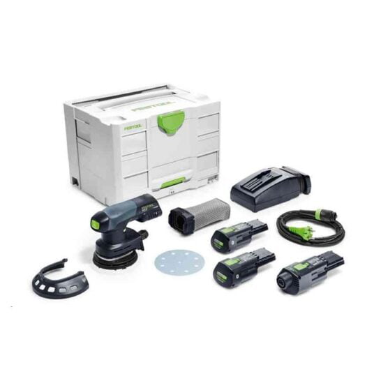 Festool Accu-excenterschuurmachine ETSC 125 Li 3.1 l-Set