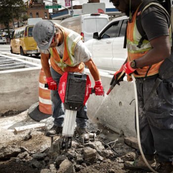 MX FUEL™ DH2528H-601 Accu hakhamer 28 mm - 25 Kg - Afbeelding 5