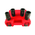 Krachtdoppenset – 4 stuks 1″ – lang