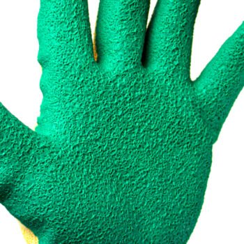 Sjeffers Werkhandschoen Latex Groen - 12 stuks - Afbeelding 4