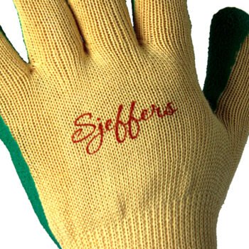 Sjeffers Werkhandschoen Latex Groen - 12 stuks - Afbeelding 6