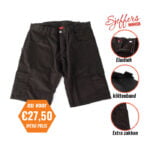 Sjeffers Werkbroek Advance Zwart – Kort