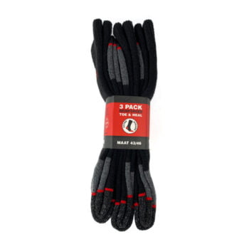 Sjeffers werksokken zwart 3 Pack - Afbeelding 3