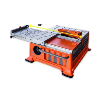 IQ Power Tools IQ228 Cyclone Tegelzaagmachine ACTIESET + 2x Diamantzaagblad 180mm + Verstekbevestiging - 2000W - Afbeelding 11