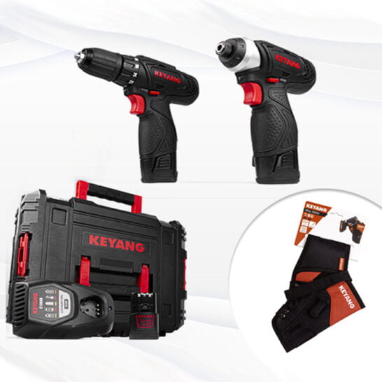Accu Slagschroevendraaier & boorschroefmachine COMBOKEY10.8V Keyang Accu Slagschroevendraaier & boorschroefmachine COMBOKEY10.8V Keyang