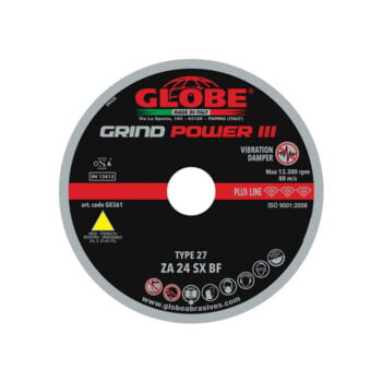 Globe G0362 Afbraamschijf Vlak 125x7x22.2mm ZA-24-SXBF - 125 Stuks